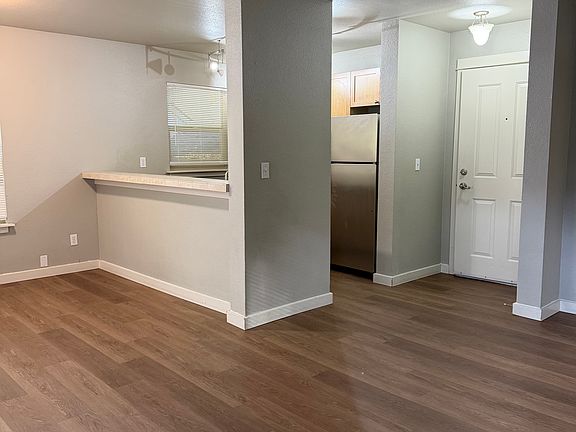 Living Room, Kitchen and Entryway