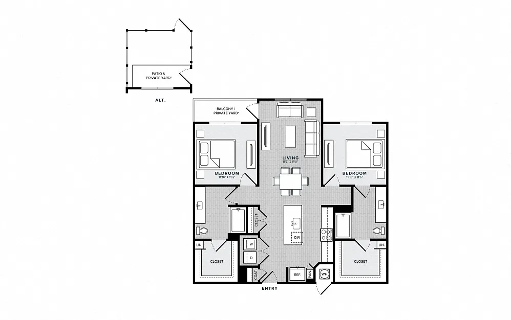 Floor plan B2