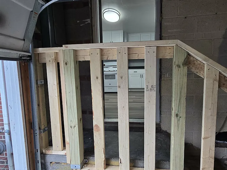 Garage leading to Kitchen
