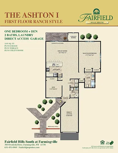 Floor plan The Ashton I