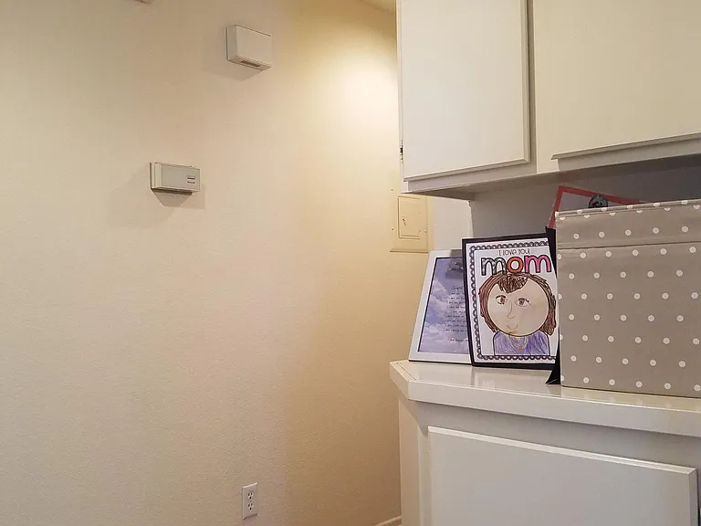 More storage cupboards in hallway