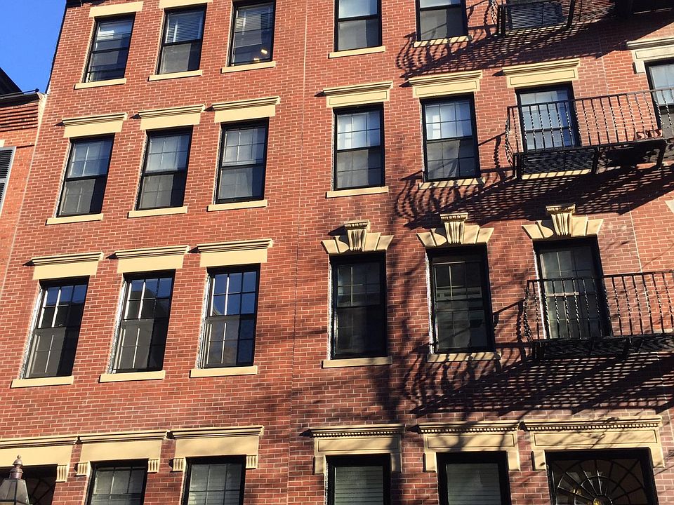 Exterior view of the front of the building.