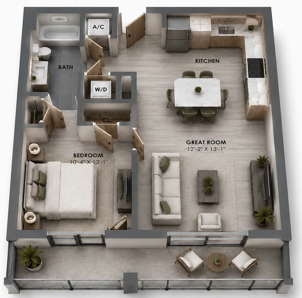 Floor plan A4