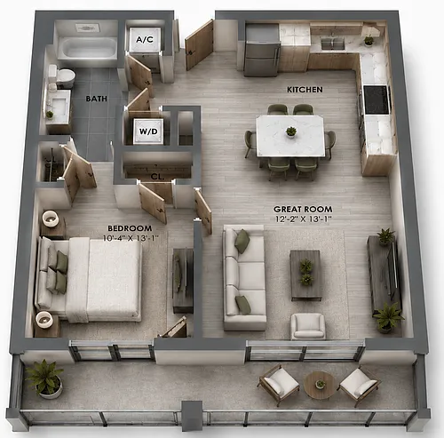 Floor plan A4