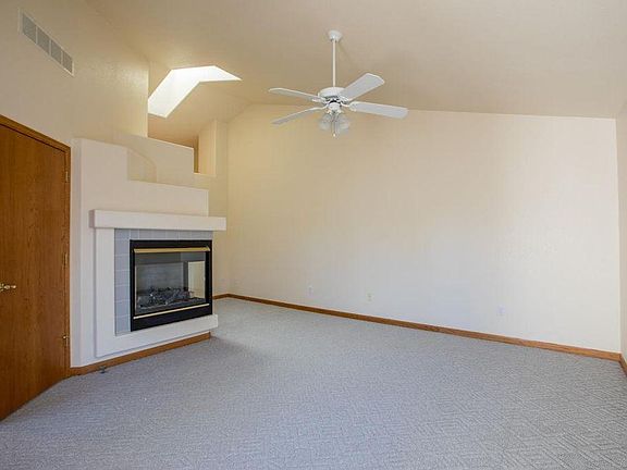 Master bedroom with fireplace