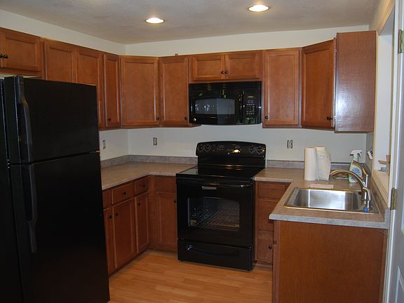 New cabinets and appliances