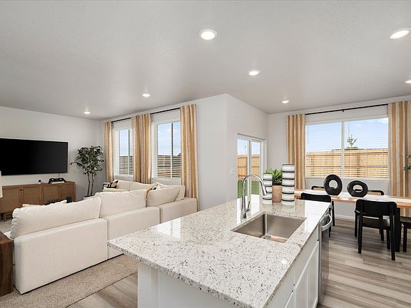 The Timberline floorplan interior image taken at a Meritage Homes community in Colorado Springs
