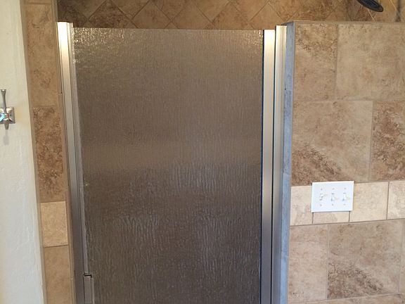 Master walk in shower 