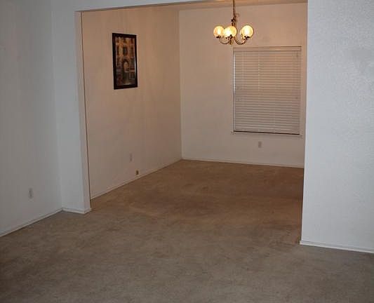 looking into dining room from living room