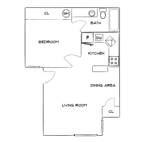 Floor plan Design 1A Premier 3