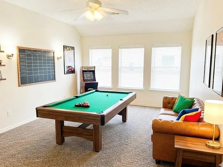 Virtual staging: Game room