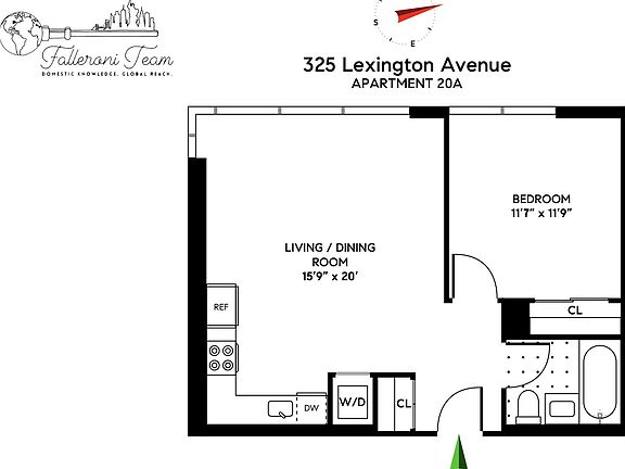 2nd image of 325 Lexington Ave APT 20A