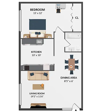 Floor plan Oakwood