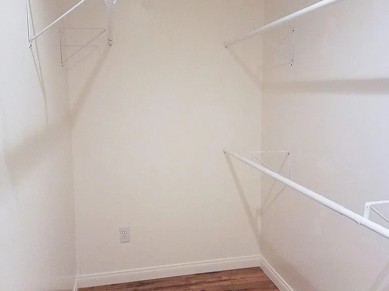 Giant walk-in closet in master!