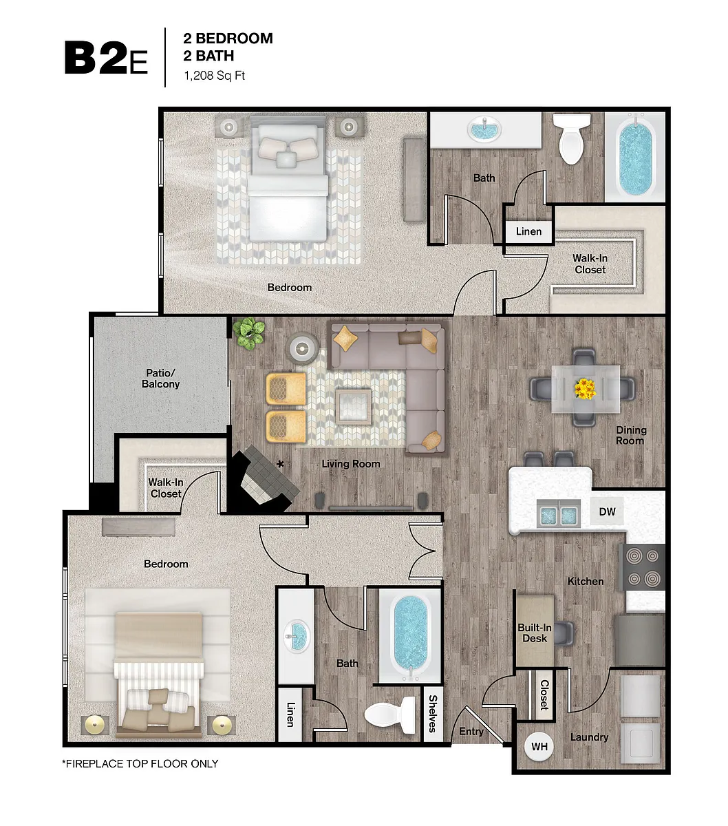 Floor plan B2EUPGRADE
