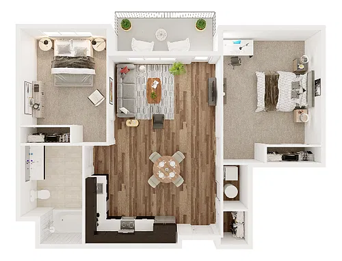 Floor plan 2X1