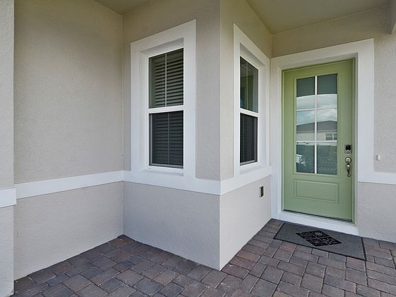 Welcoming covered entry