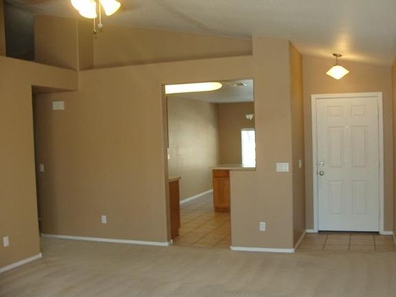 Kitchen And Entry View From Family Room