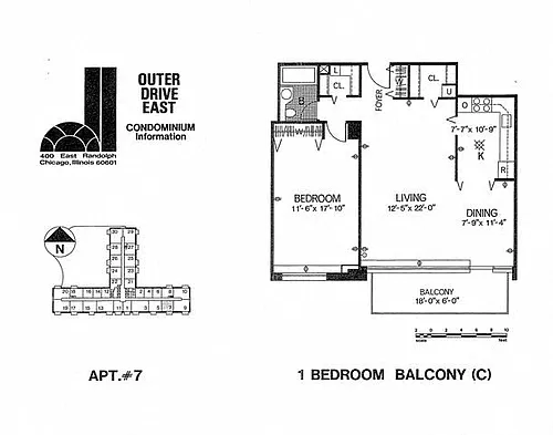 Floor plan Tier 7