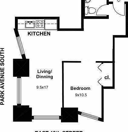 2nd image of 220 Park Ave S #6BB