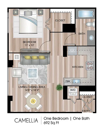Floor plan Camellia