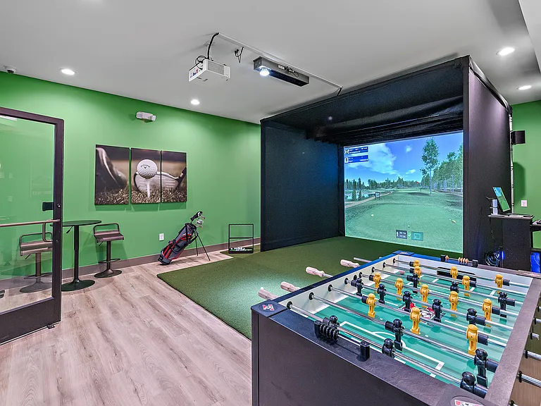 Golf Simulator Room