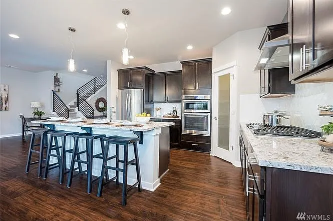 Kitchen (picture from model home - same floor plan as rental
