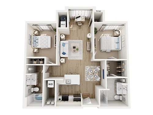 Floor plan Willows