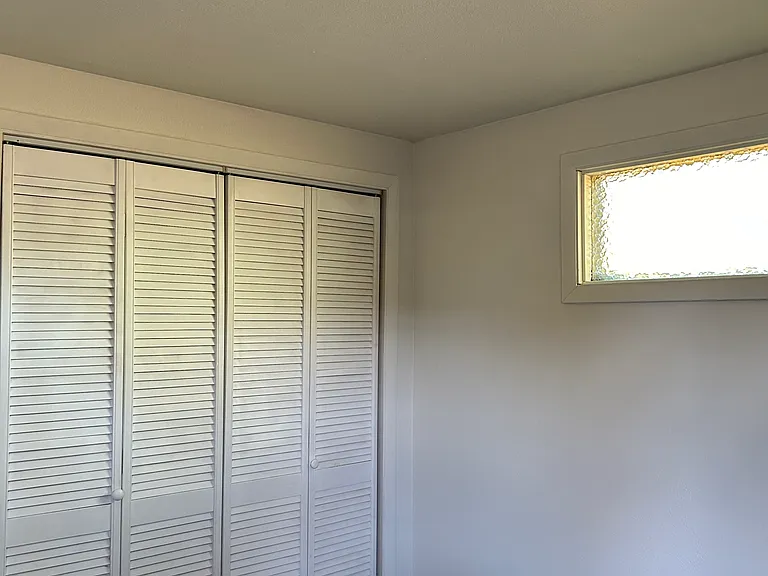 Second bedroom with large closet.