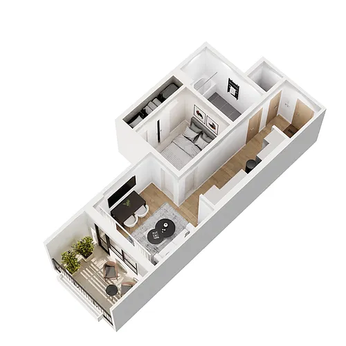 Floor plan B-A51