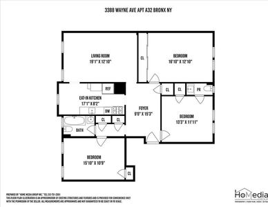 3388 Wayne Ave APT A32, Bronx, NY, 10467