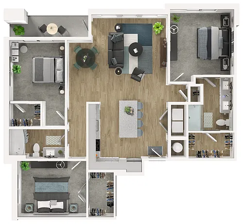 Floor plan C1