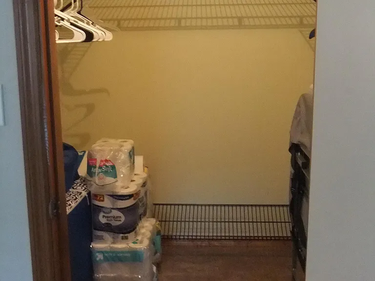 Master closet.
