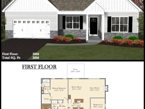 Meadow View II Plan, Stoneybrook of Elizabethtown