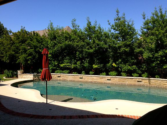 Richly Landscaped Pool Area