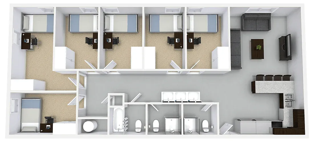 Floor plan Solitude