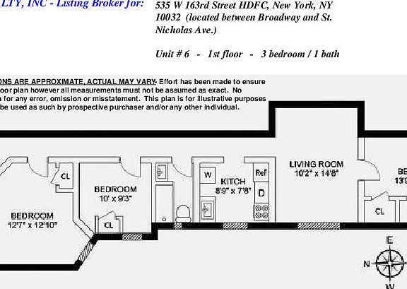 2nd image of 535 W 163rd St #6
