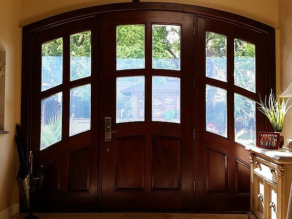 front door from inside