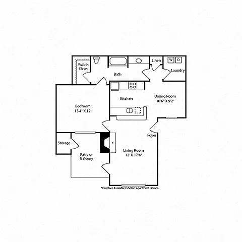 Floor plan A1B Voyager