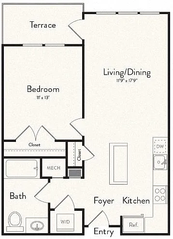 Floor plan H- A1