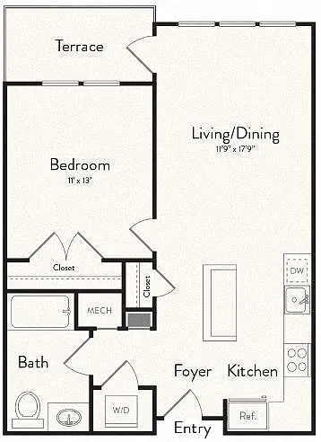 Floor plan H- A1