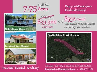 Spratlin Mill Rd, Hull, GA 30646