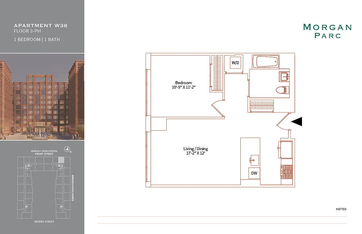 Floor plan W736