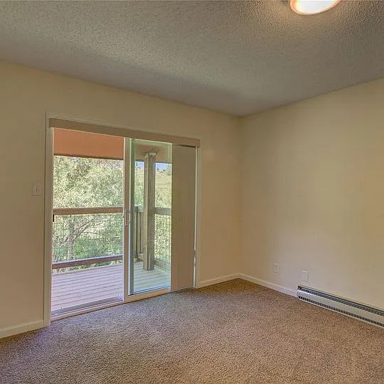 Master sliding glass door to balcony