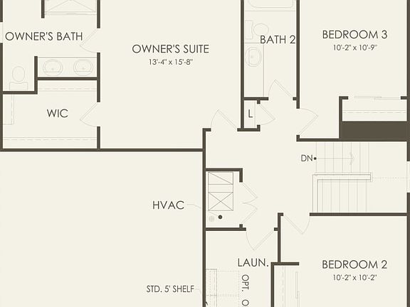 Second Floor 3 br 2.5 ba