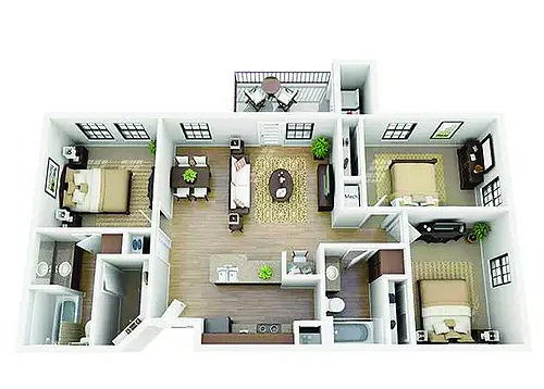 Floor plan C1