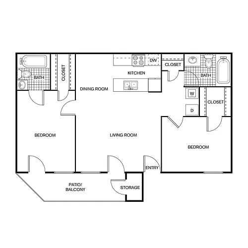 Floor plan B3