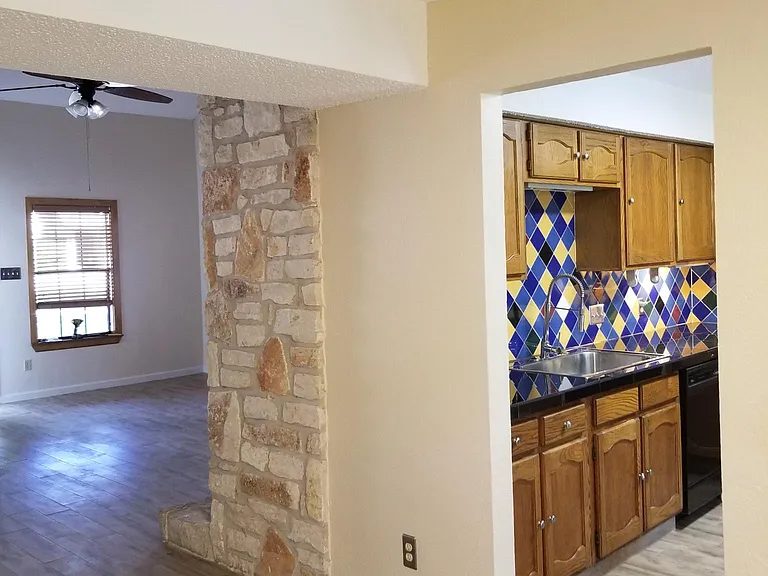 Kitchen, dining room