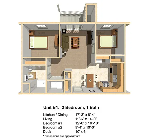Floor plan B1