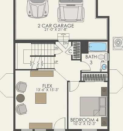 First Floor 4 br 3.5 ba